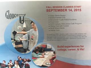 Gloucester U fall session begins