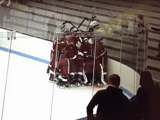 Fishermen celebrate hard fought win against Tewskbury