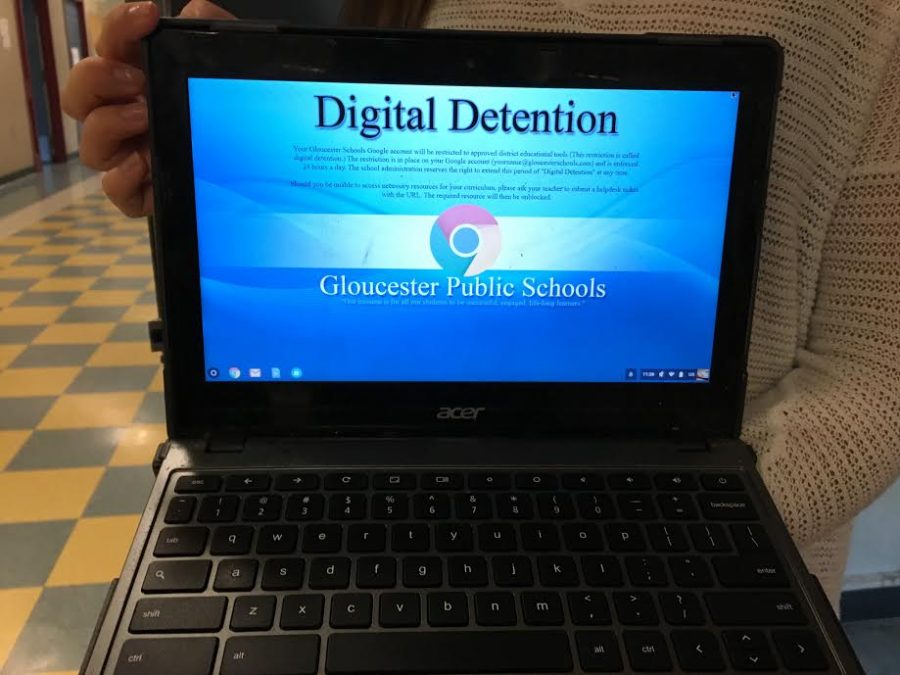 Students+with+digital+detention+see+this+message+on+their+Chomebooks