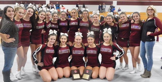 Cheerleaders take home first from NEC Regionals November 13th 