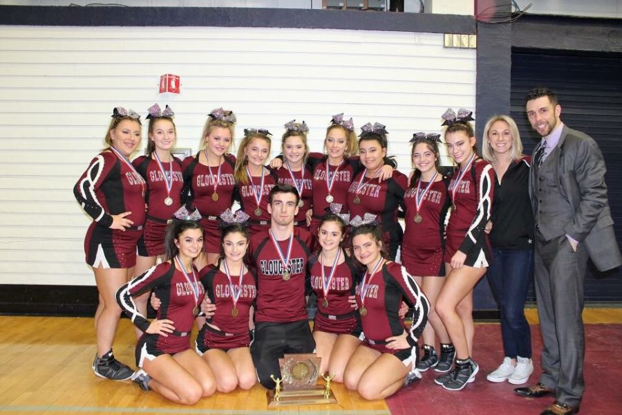 GHS cheerleaders are the New England champions this season