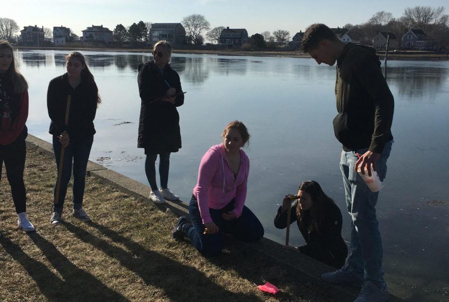 GHS students take initiative on climate change research in Gloucester