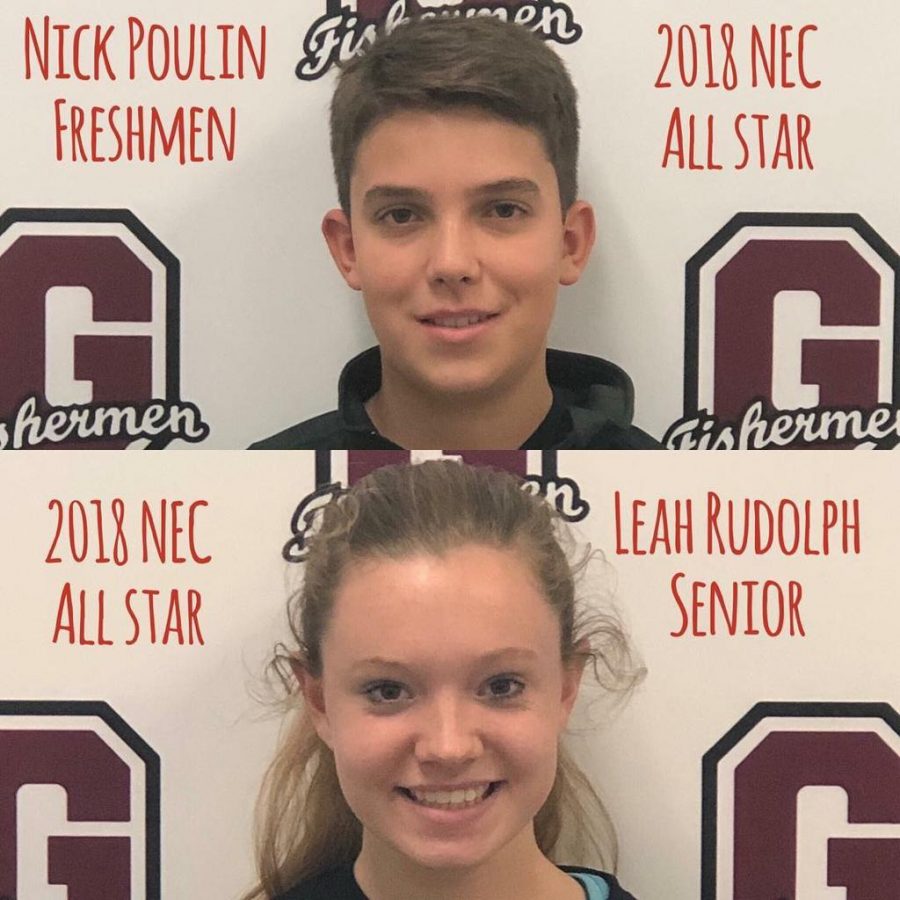 Cross Country all starts Nick Poulin and Leah Rudolph