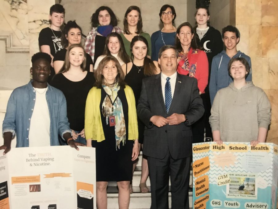 Last year Youth Advisory Council Council and the Sexuality and Gender Accentance group visited the State House and met Senator Bruce Tarr.