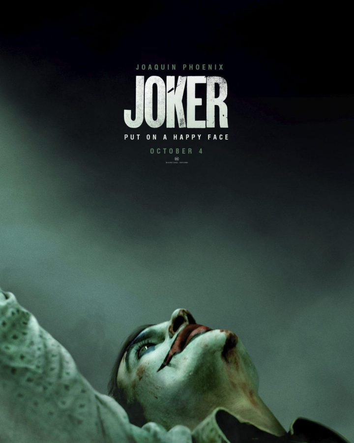 Official poster for Warners The Joker. 