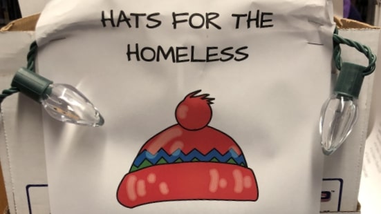 Donate to 4th annual Hats for the Homeless drive