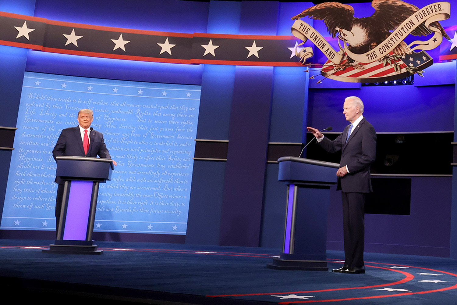 Joe Biden And Donald Trump Clash In Final Presidential Debate – The ...