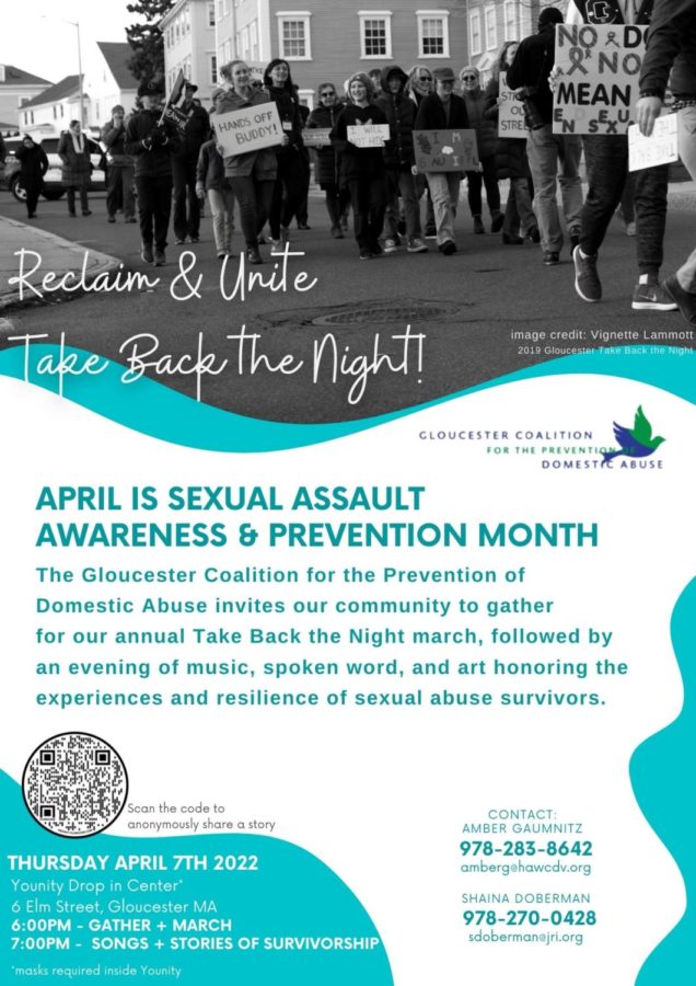 Annual Take Back the Night March invites survivors and supporters