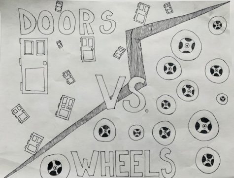 Social media unhinged over doors vs. wheels