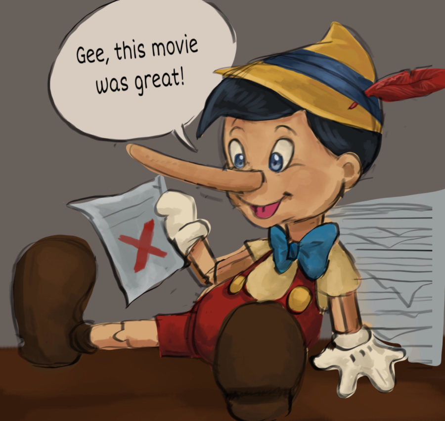 Ava Orlandos digital representation of Disneys Pinocchio praising the new film.