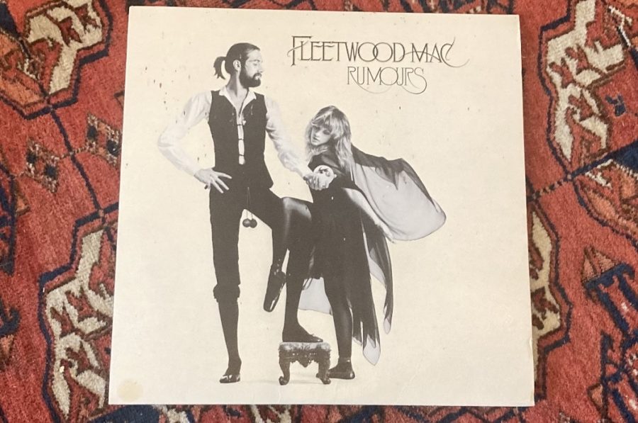 Aurelia Harrisons personal copy of Fleetwood Macs  Rumours on vinyl, 