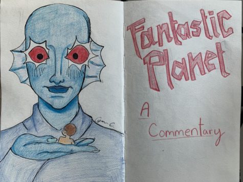 Cyan Clements artistic rendition of the Fantastic Planet movie poster.  