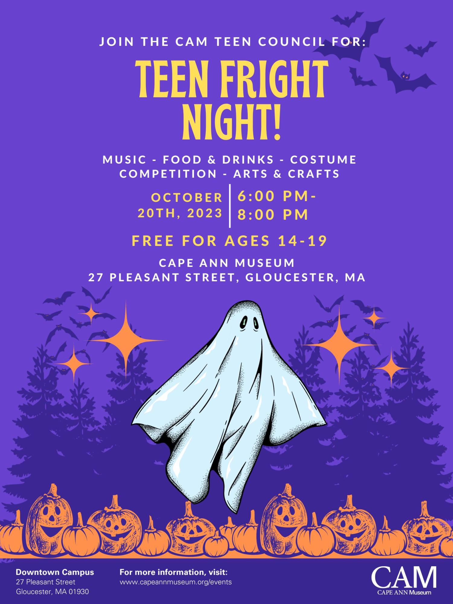 Get in the spooky spirit with Teen Fright Night – The Gillnetter