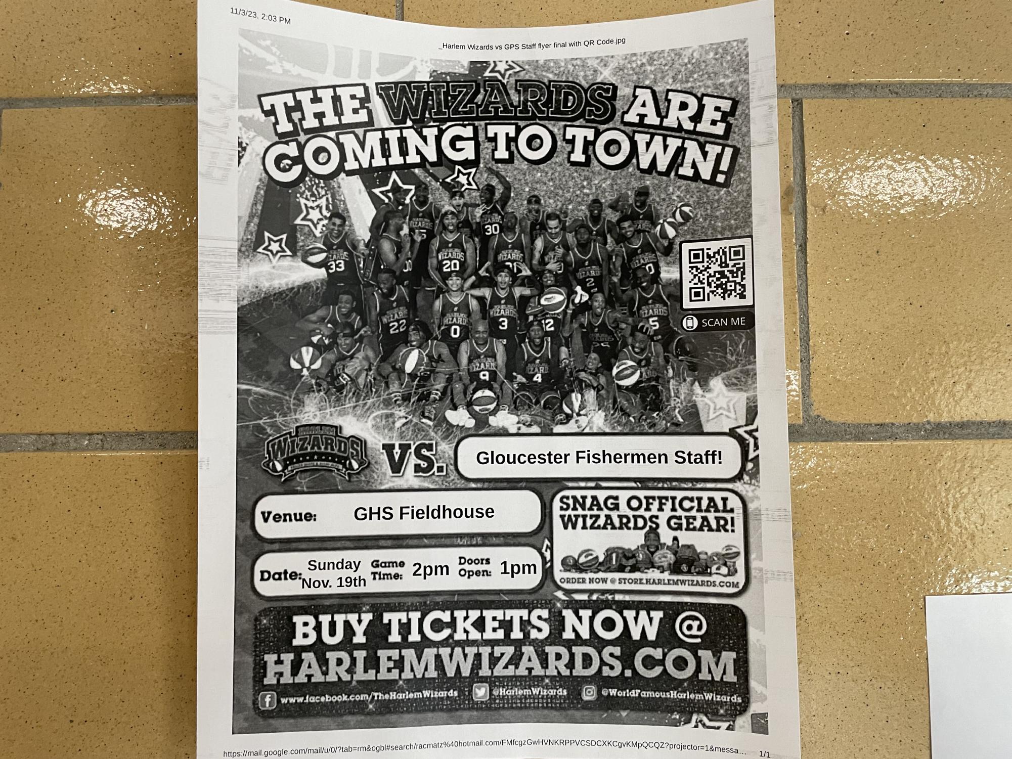 The Harlem Wizards come to GHS this weekend