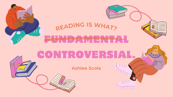Reading is what? Controversial.