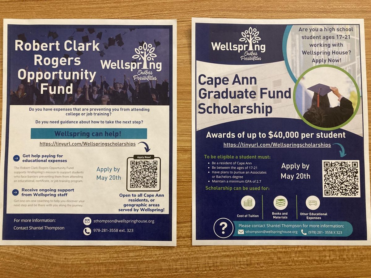 Informational posters for both scholarships, applications open now!