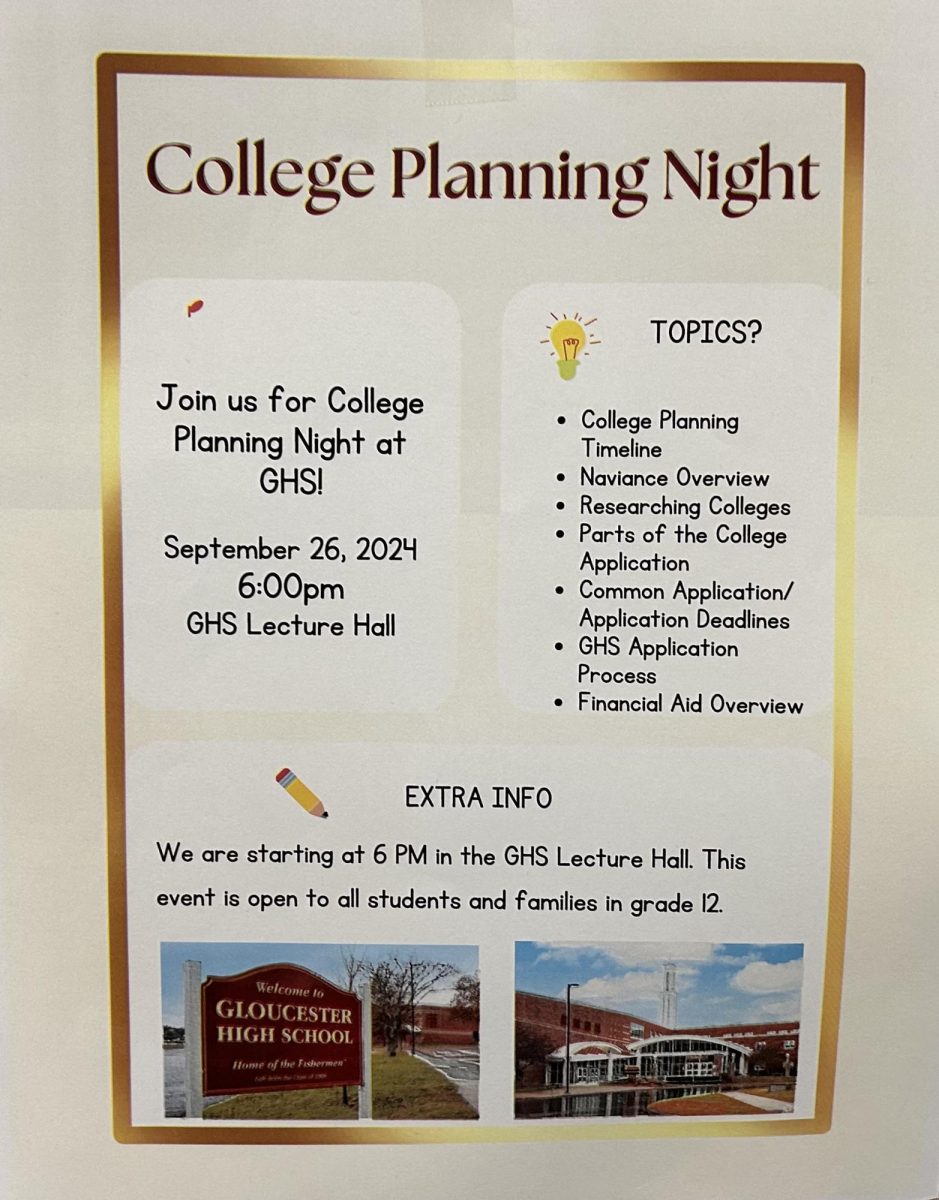 GHS hosts college planning night