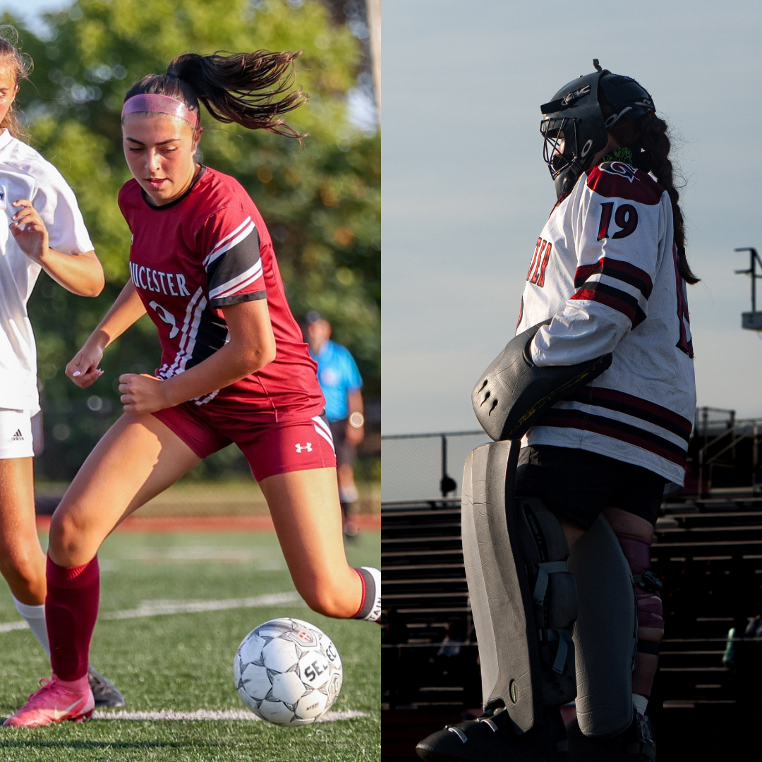 Ava Paone (Left) and Keagan Jewell (Right) are this week's student athletes of the week.