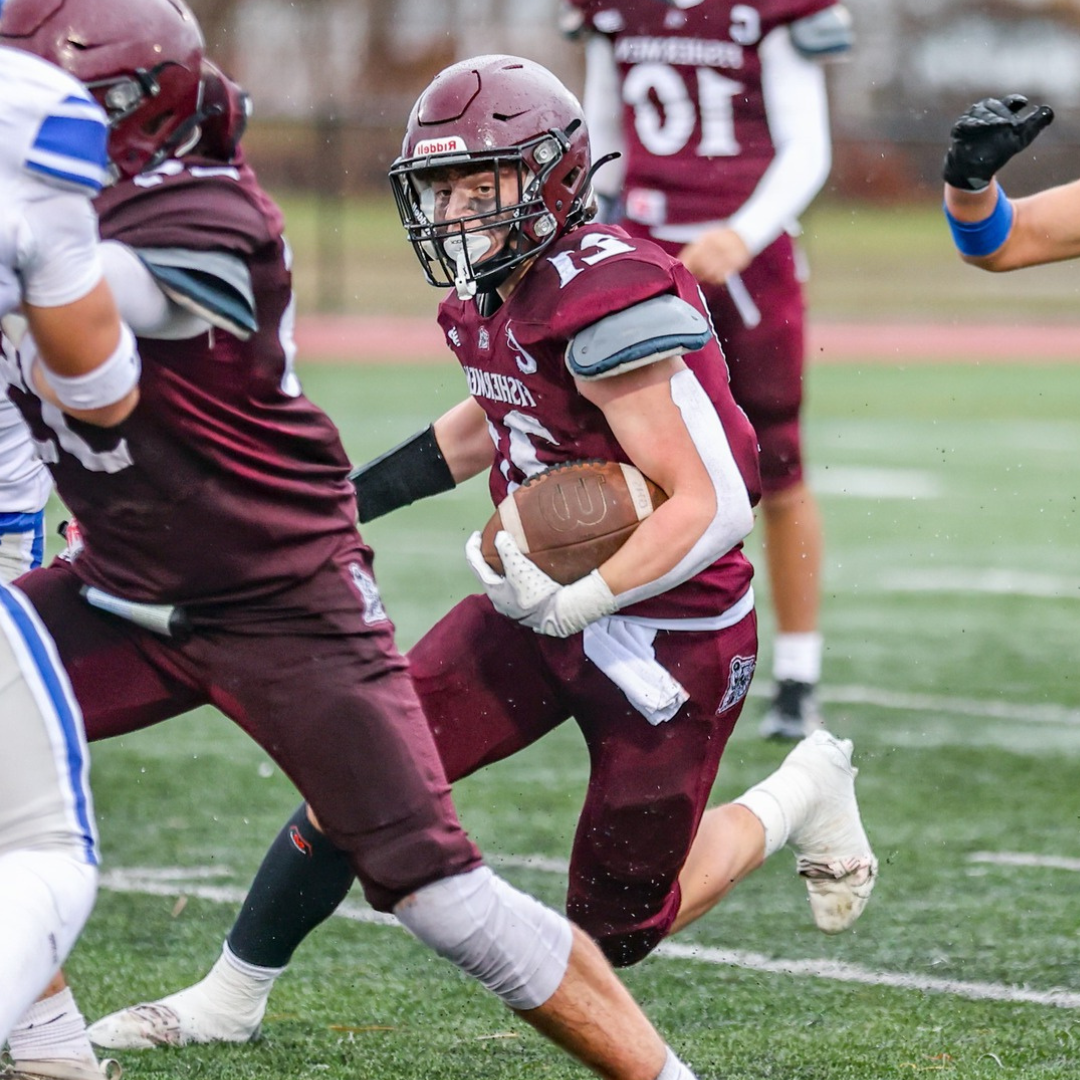 Joseph Allen was one of three Gloucester football players to be named to the NEC All-Conference team after his historic season.