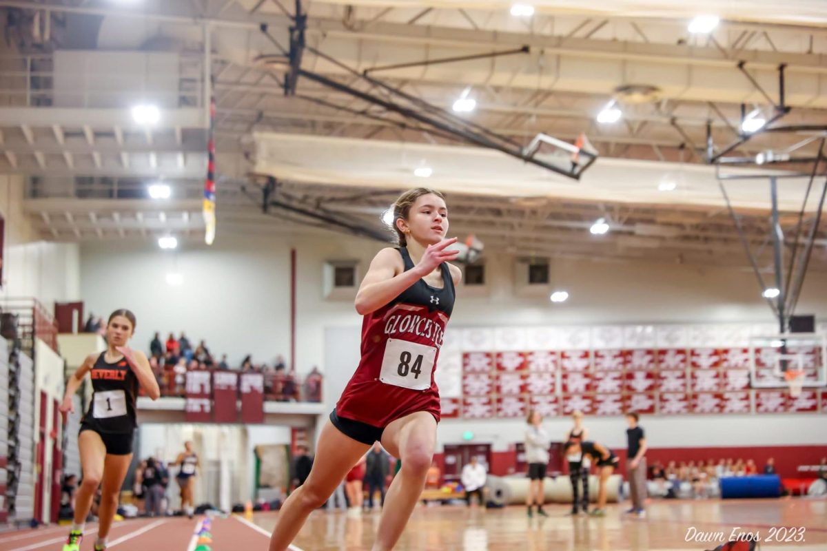 Senior Skye Ciolino is a strong Fishermen contender to qualify for states and nationals.