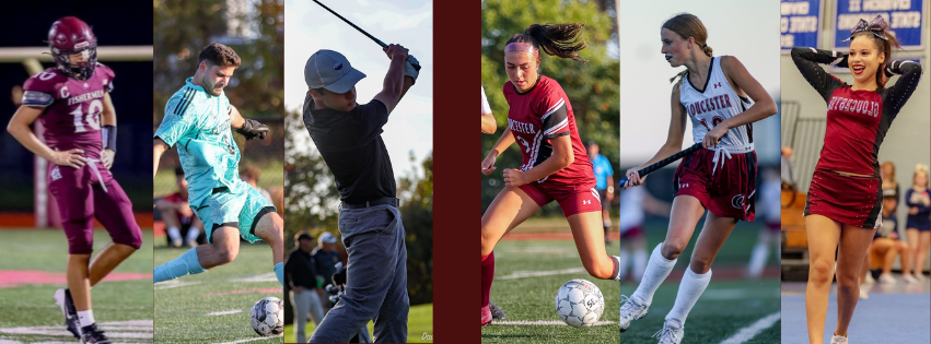 Camryn Rodolosi, Stefano Numerosi, Trevor D'Annolfo, Ava Paone, Fiona Black, and Natalya Dos Santos are six Gloucester Athletes who contributed to their respective teams this fall.