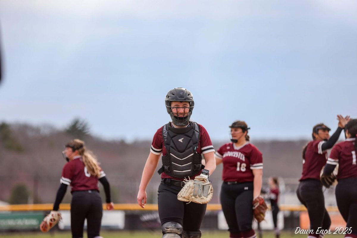 Olivia Madruga went 4-for-4 in the Fishermen's 7-0 victory over Saugus.
