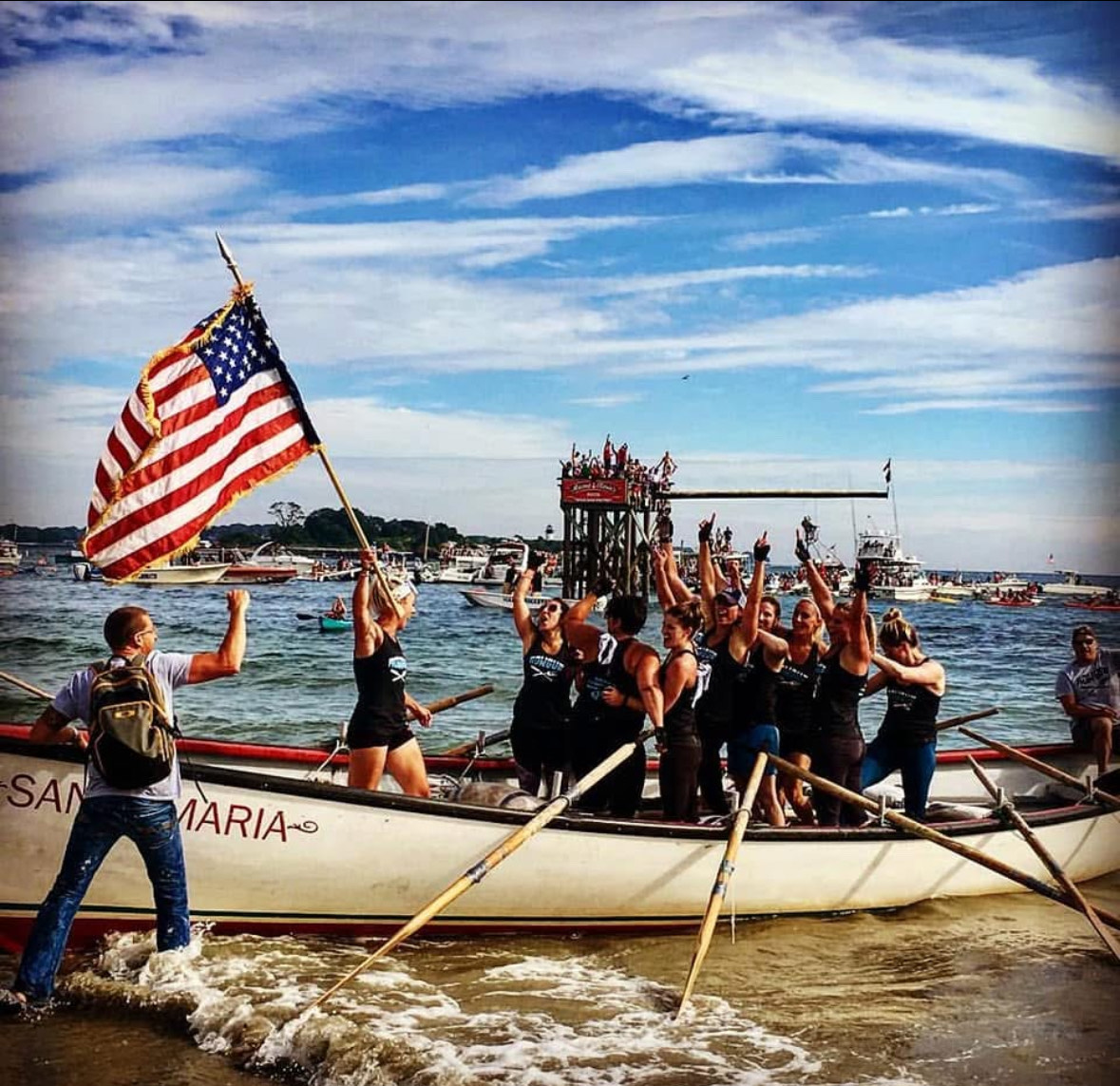 Women's Seine Boat Racing Team "Rowgue" wins their fourth championship in 2019