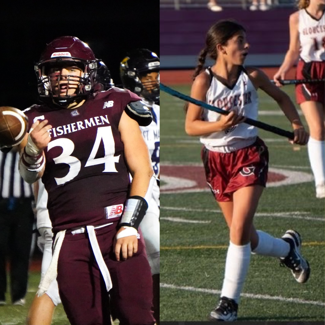 Thomas Cribbs and Mia Rodolosi are this week’s top student athletes.
