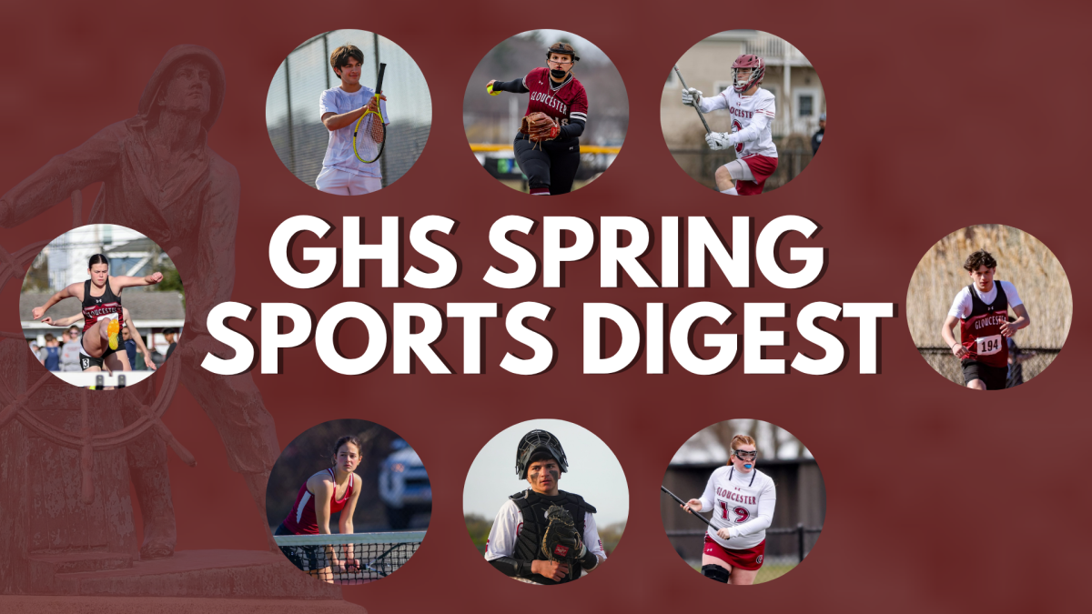 The first edition of the "GHS Spring Sports Digest", presented by the Gillnetter [Photo courtesy of GHS Athletics & Dawn Enos]