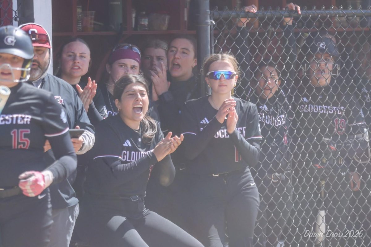 The Fishermen Softball team had their work cut out for them against #2 Norton in the Elite 8 and failed to jump back from an early 7-0 deficit. [Photo courtesy of Dawn Enos]